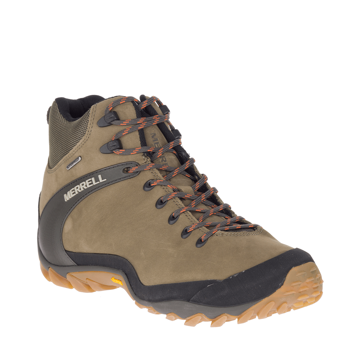 Bota Hombre Cham 8 Ltr Mid Waterproof - Merrell | Tienda ...