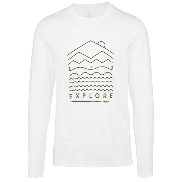 Polera Manga Larga Hombre Explore