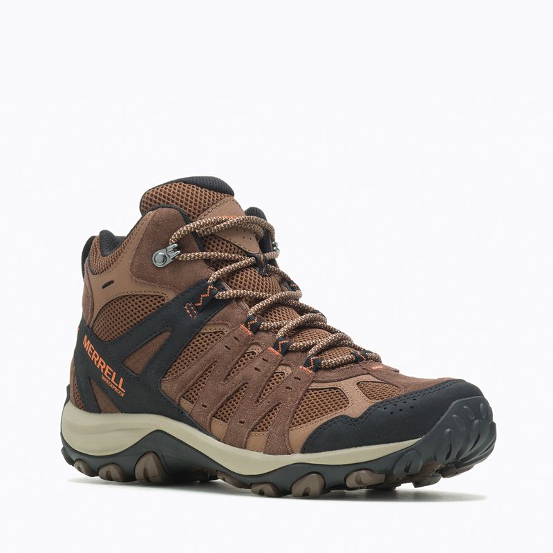 Botin Hombre Accentor 3 Mid Waterproof-Merrell Chile 