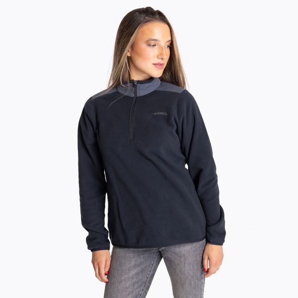 Polar Mujer Terrain 1/4 Zip Negro Merrell