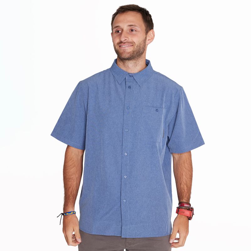 Camisa-Hombre-Sport-Shirt-Short-Sleeve