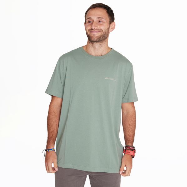 Polera Hombre Short Sleeves Verde Merrell