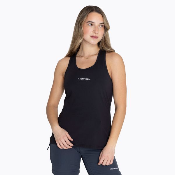 Polera Mujer Tank Top Negro Merrell