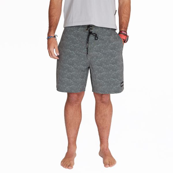 Traje De Baño Hombre Boardshort Gris Merrell