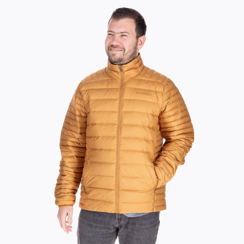 Parka-Hombre-Ridgevent-Jacket-Caramelo-Merrell