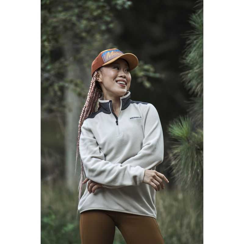 Polar Mujer Terrain Polar Fleece 1/4 Zip-Merrell Chile 