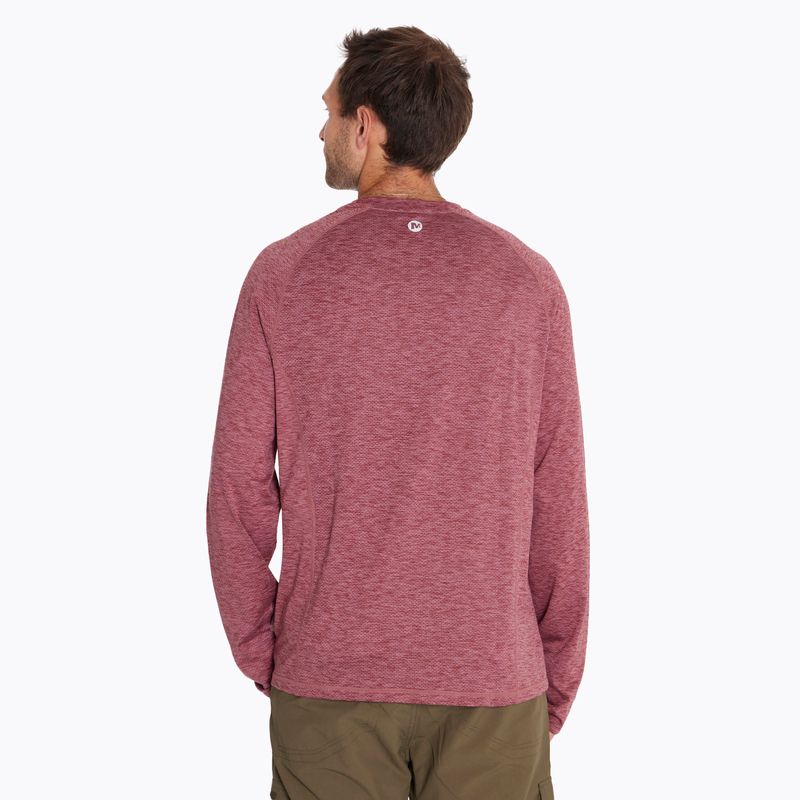 Polera-Hombre-Sport-Long-Sleeve-Burdeo-Merrell