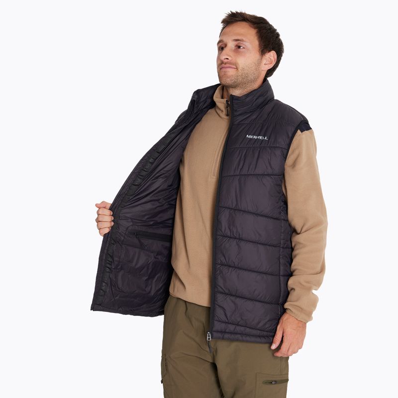 Parka-Hombre-Vest-Negro-Merrell