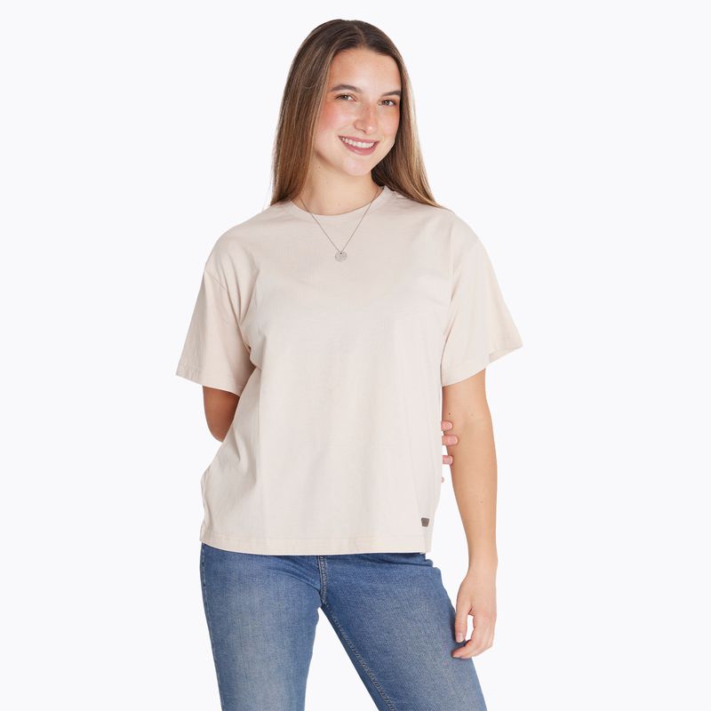 Polera-Mujer-Short-Sleeves-Crema-Merrell