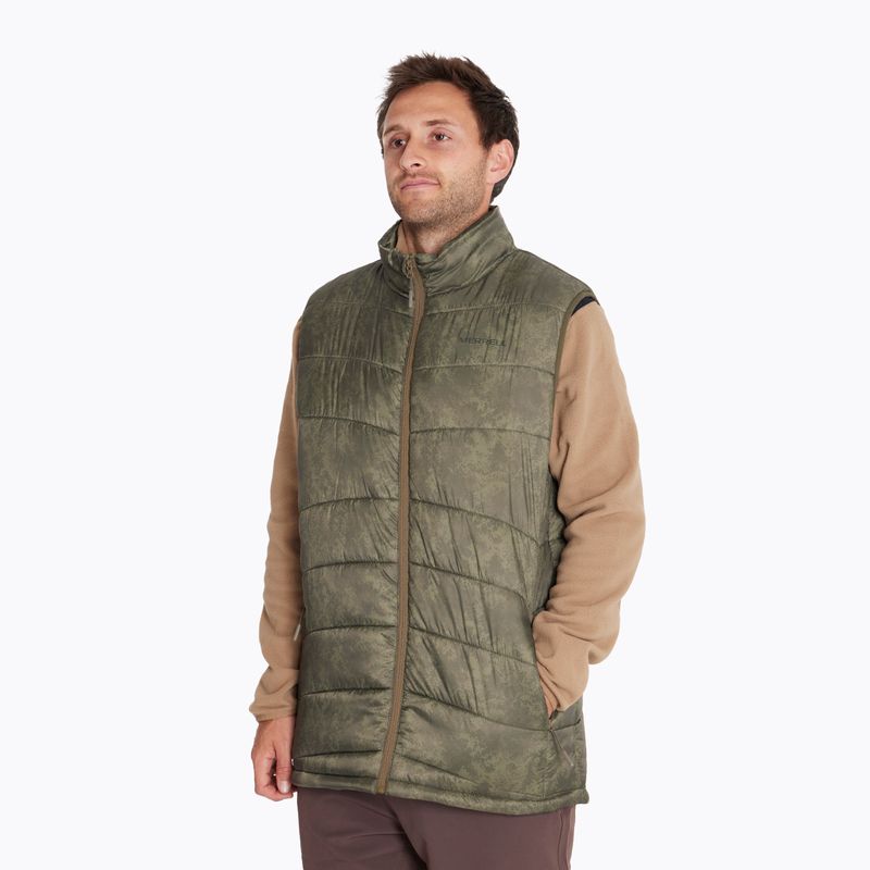 Parka-Hombre-Vest-Oliva-Merrell