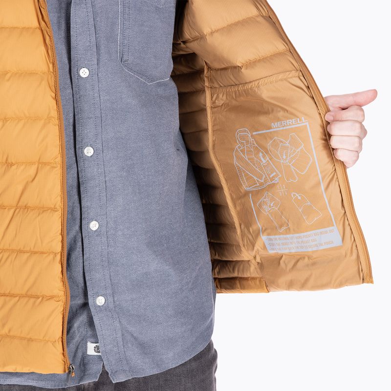 Parka-Hombre-Ridgevent-Jacket-Caramelo-Merrell