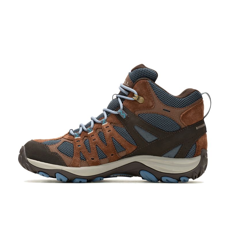 Botin Hombre Erie Mid Leather Waterproof-Merrell Chile 