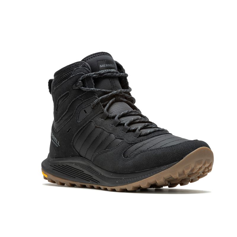 Botin Hombre Erie Mid Leather Waterproof-Merrell Chile 