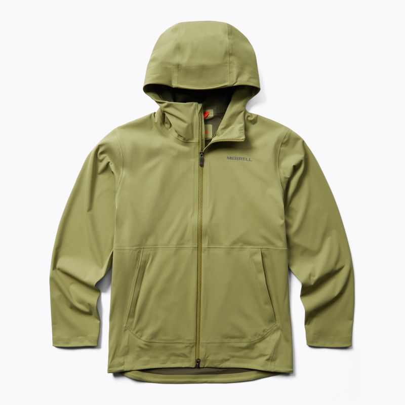 Impermeable-Hombre-Whisper-Rain-Shell-Verde-Musgo-Merrell