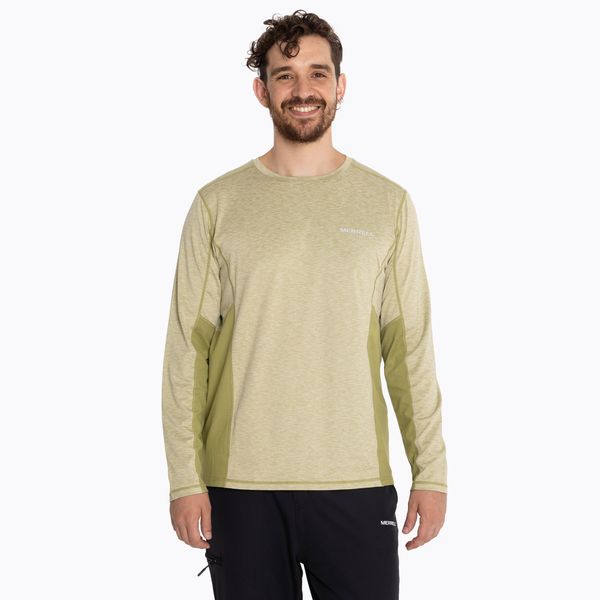 Polera Hombre Sport Long Sleeve Verde Musgo Merrell