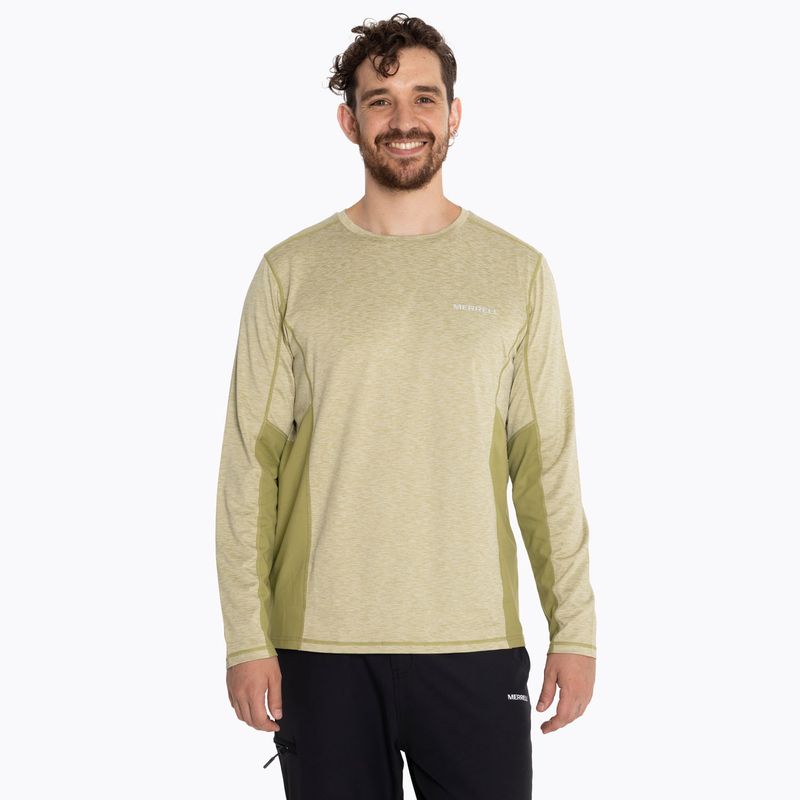 Polera-Hombre-Sport-Long-Sleeve-Verde-Musgo-Merrell