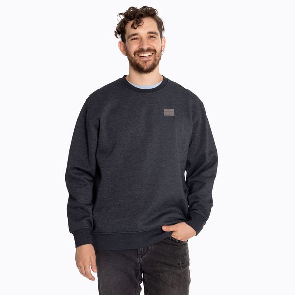 Poleron Hombre Crew Neck Negro Merrell