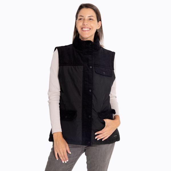 Parka Sin Mangas Mujer Lava Negro Merrell