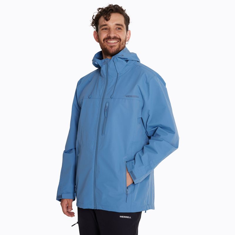 Impermeable-Hombre-Hardshell-Celeste-Merrell