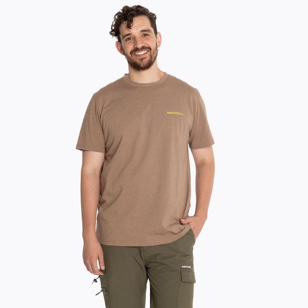 Polera Hombre Logo Fast Café Merrell