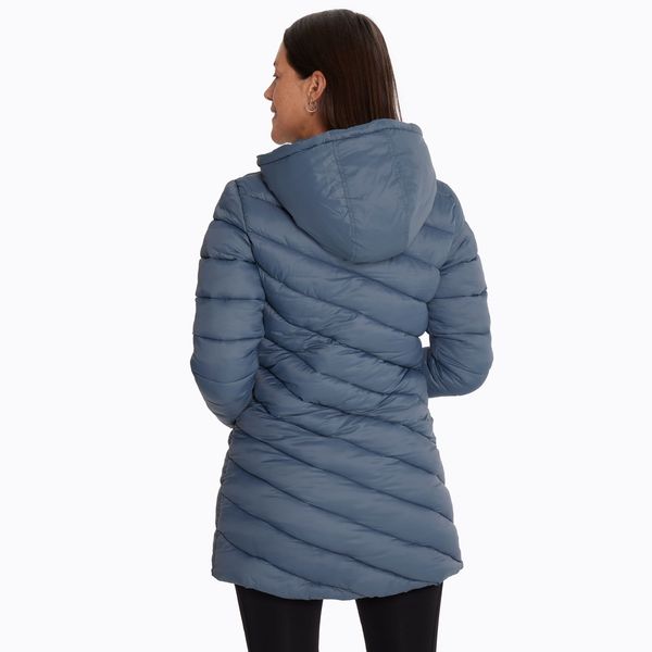 Parka Mujer Padded Long Azul Merrell