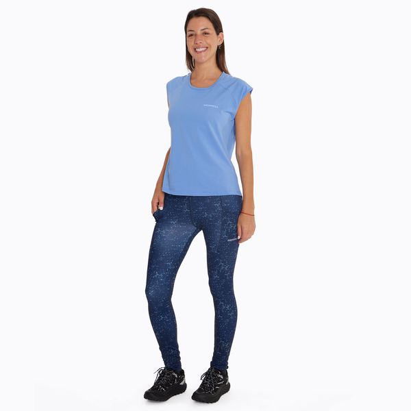 Calza Mujer Soft Legging Azul Merrell