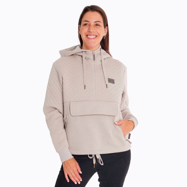 Poleron Mujer Spencer Sweatshirt Beige Merrell