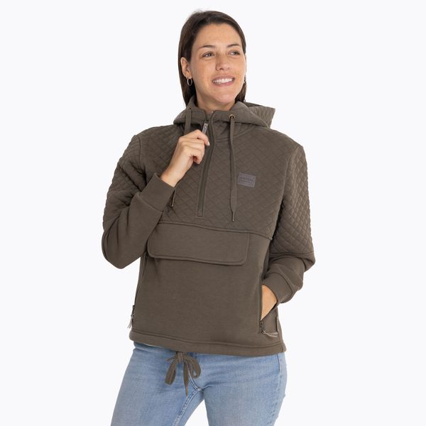 Poleron Mujer Spencer Sweatshirt Oliva Merrell