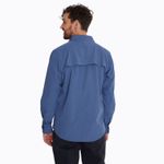 Camisa-Hombre-Outdoor-Shirt-Azul-Merrell