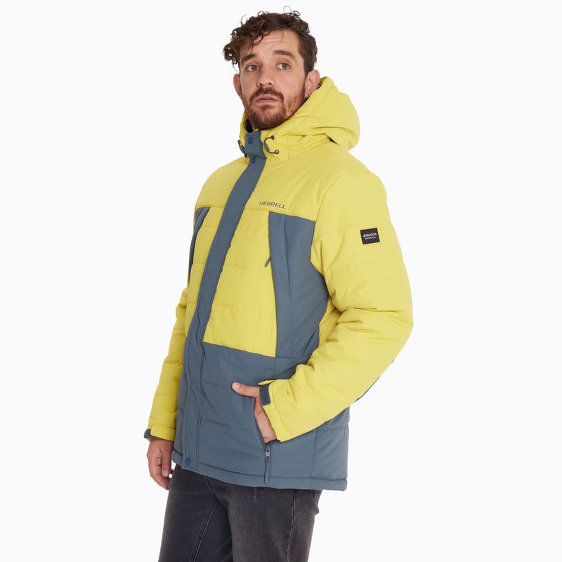 Parka-Hombre-Padded-Amarillo-Merrell