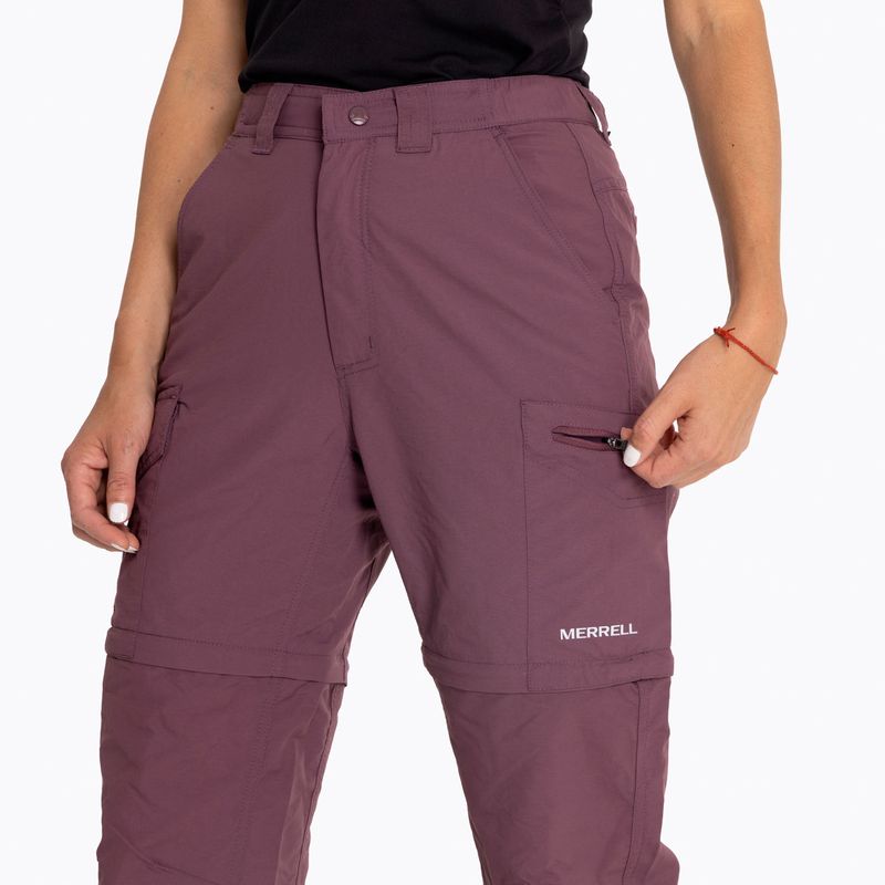 Pantalon-Mujer-Detach-Pocket-Morado-Merrell