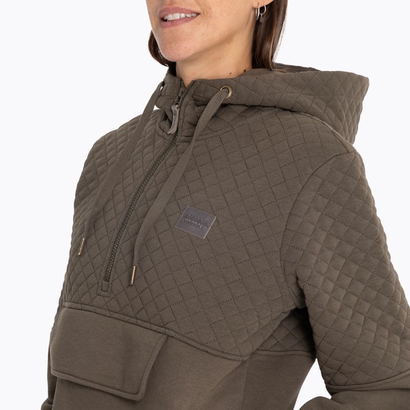 Poleron-Mujer-Spencer-Sweatshirt-Oliva-Merrell