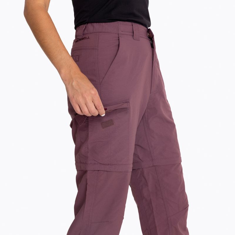 Pantalon-Mujer-Detach-Pocket-Morado-Merrell