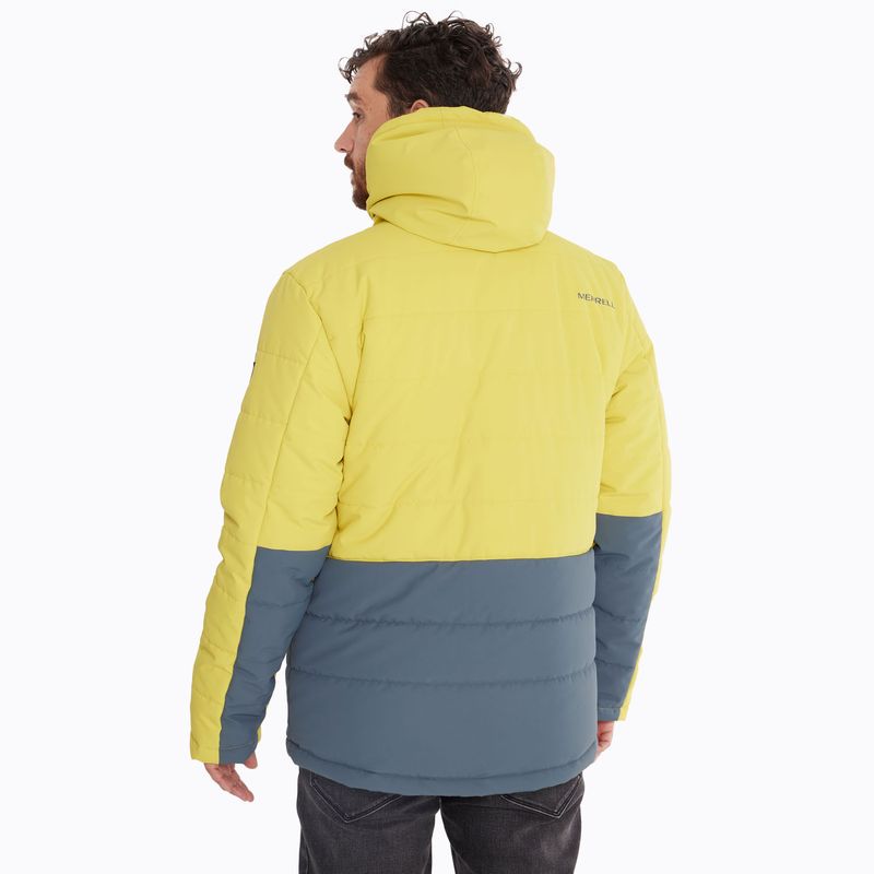 Parka-Hombre-Padded-Amarillo-Merrell