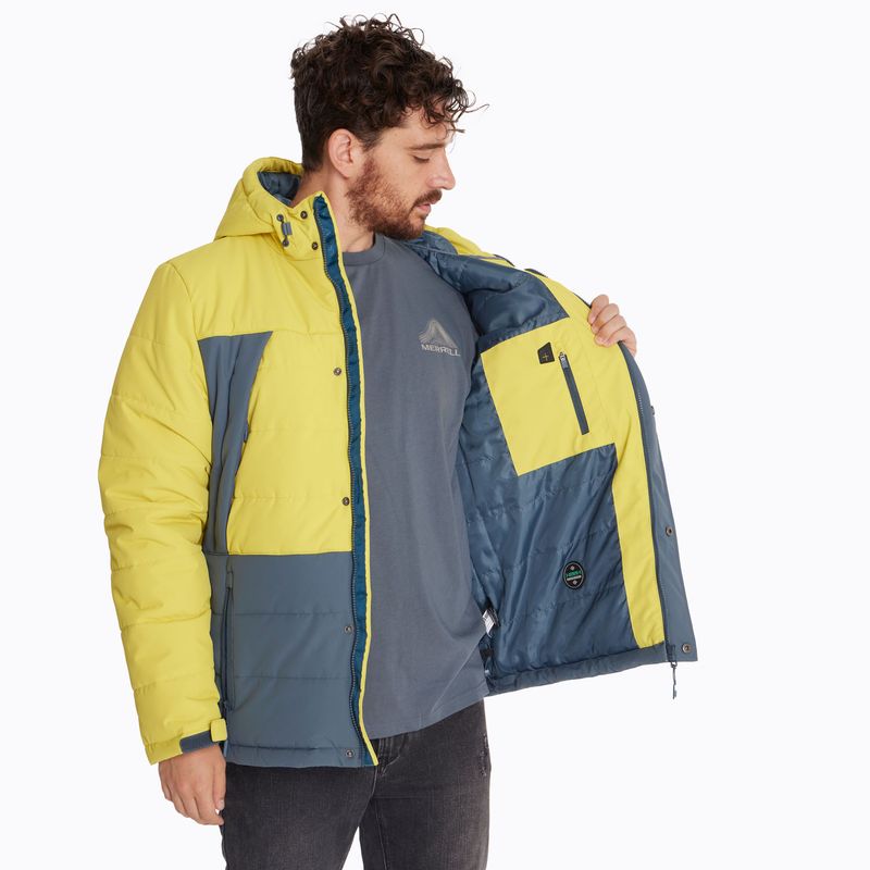 Parka-Hombre-Padded-Amarillo-Merrell