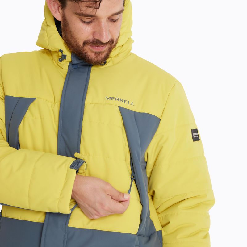 Parka-Hombre-Padded-Amarillo-Merrell