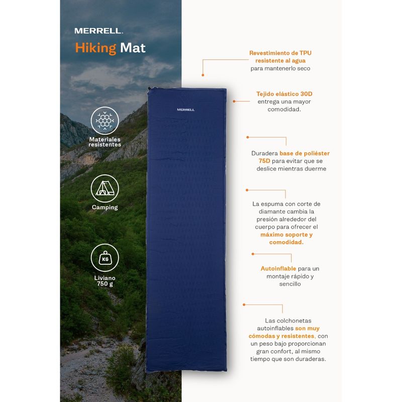 Colchoneta-Unisex-Hiking-Mat-Azul-Oscuro-Merrell