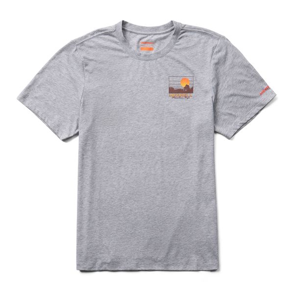 Polera Hombre Mono Mountain Gris Merrell