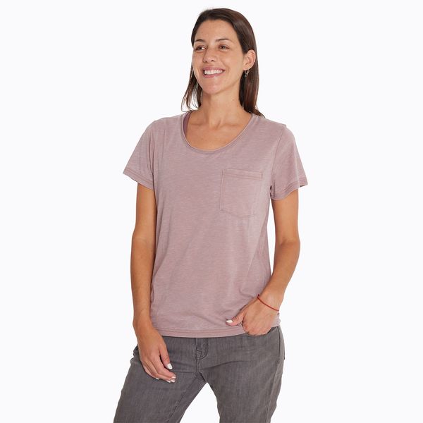 Polera Mujer Nitsuga Tee Terracota Merrell