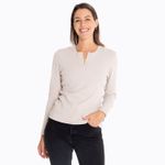 Polera-Mujer-Rib-Beige-Merrell