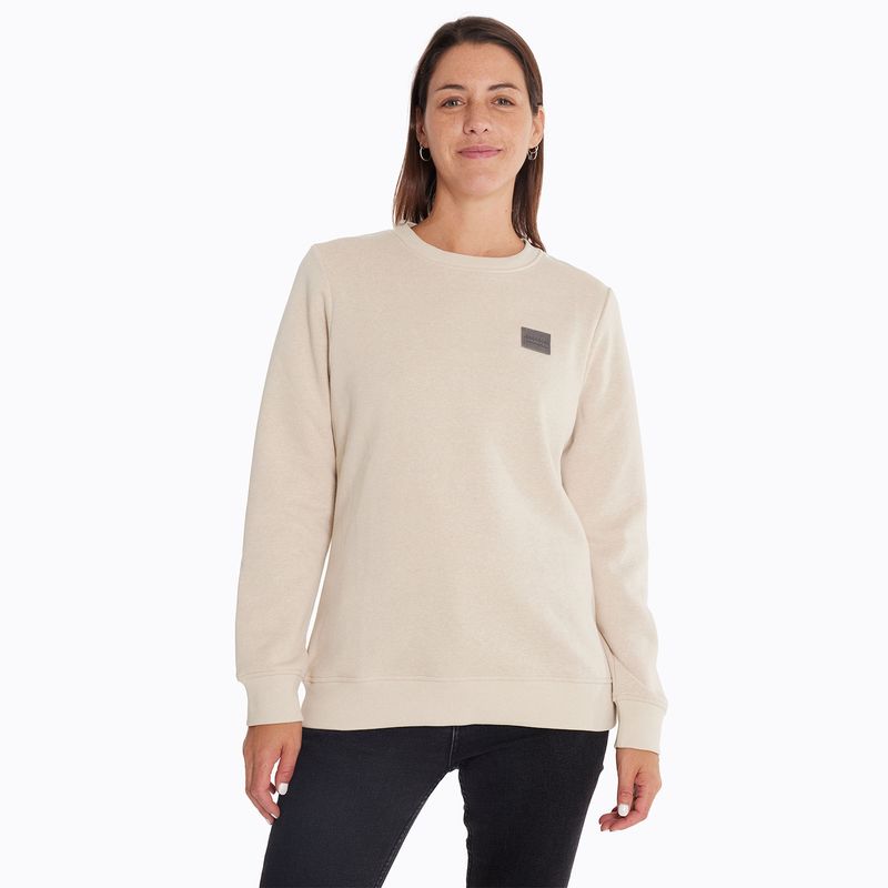 Poleron-Mujer-Crew-Neck-Beige-Merrell