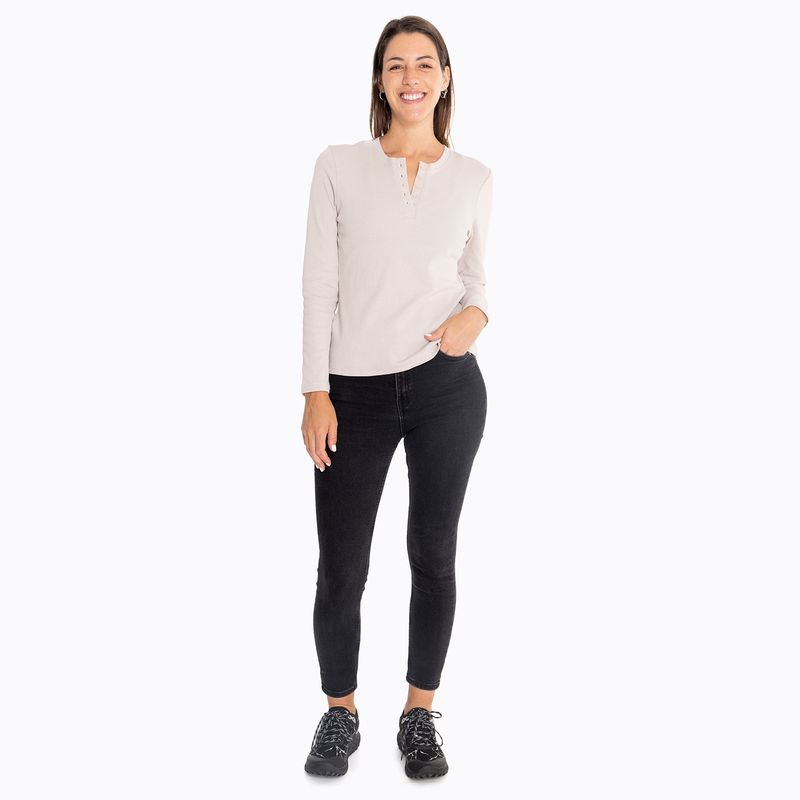 Polera-Mujer-Rib-Beige-Merrell