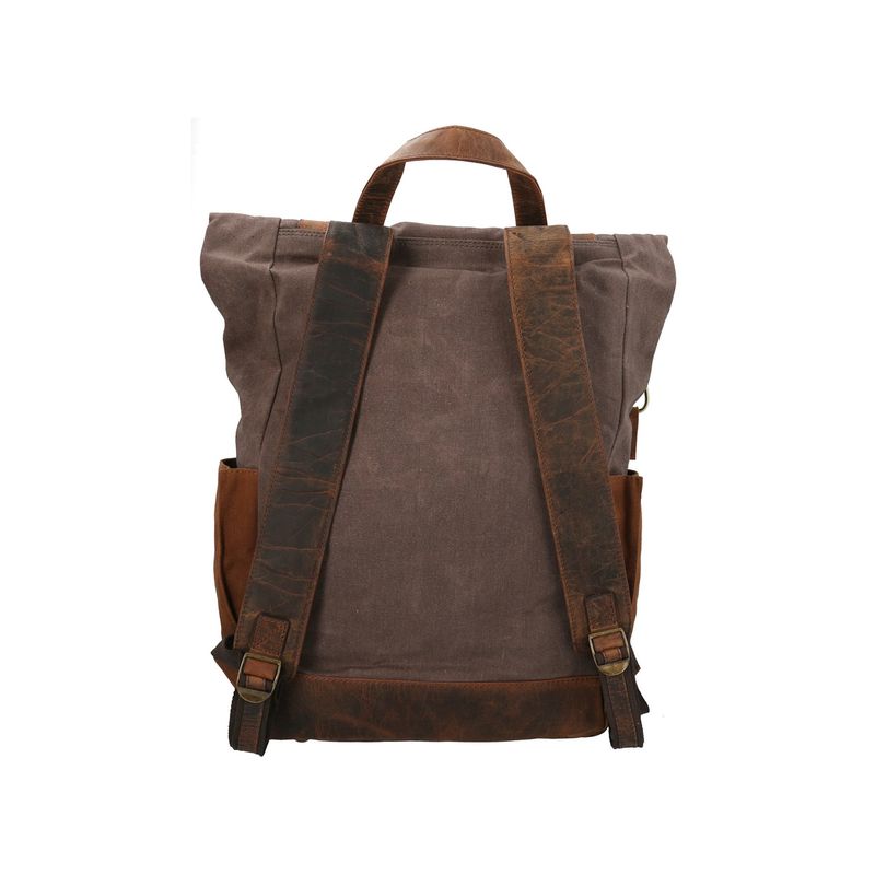 Mochila-Canvas-Cuero-Unisex-WX-Merr-Back-Cafe-Rockford