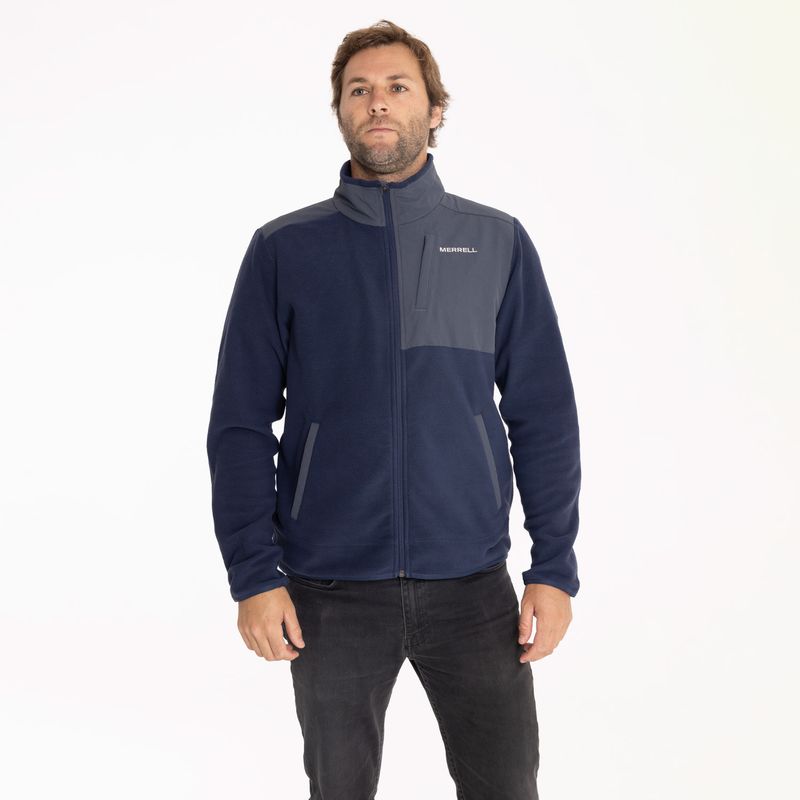 Polar-Hombre-Terrain-Full-Zip-Azul-Merrell