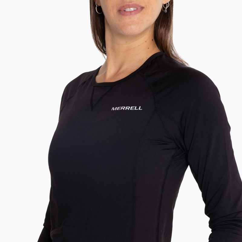 Primera-Capa-Top-Mujer-Top-Fleece-Negro-Merrell