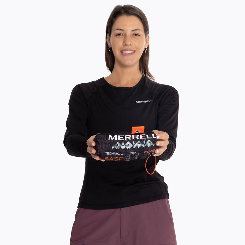 Primera-Capa-Top-Mujer-Top-Fleece-Negro-Merrell