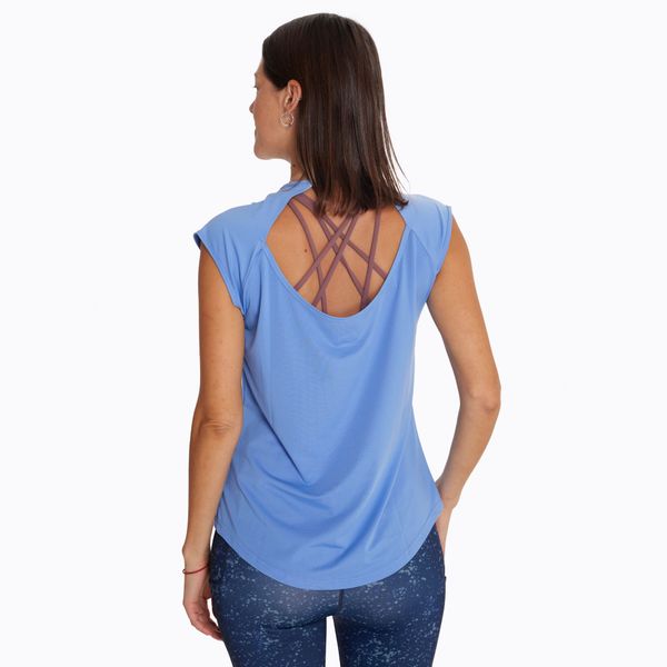 Polera Mujer Whisper Sport Azul Merrell