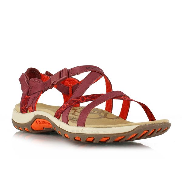 Sandalia Mujer Jacardia Rojo Merrell