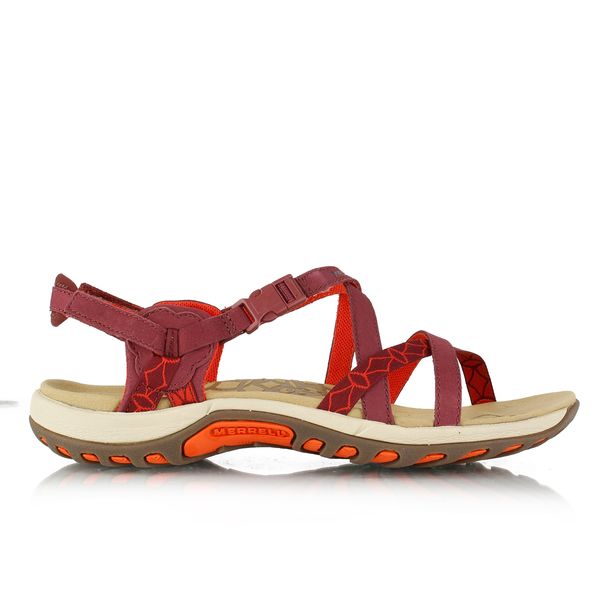 Sandalia Mujer Jacardia Rojo Merrell