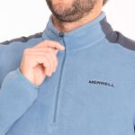 Polar-Hombre-Terrain-1-4-Zip-Azul-Merrell